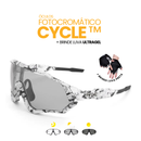 Óculos Fotocromático Cycle™ + BRINDE -  LUVA ULTRAGEL