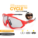 Óculos Fotocromático Cycle™ + BRINDE / LUVA ULTRAGEL