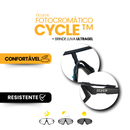 Óculos Fotocromático Cycle™ + Luva Thermo + Brinde Exclusivo