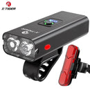 Farol de Bicicleta X-Tiger TurboLight 2400mAh com Power Bank