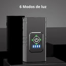 Farol de Bicicleta X-Tiger TurboLight 1200mAh com Power Bank
