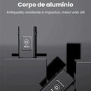 Farol de Bicicleta X-Tiger TurboLight 2400mAh com Power Bank