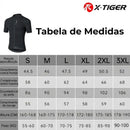 Camiseta de Ciclismo X-Tiger Poliamida e Elastano - Modelo Tiger Style
