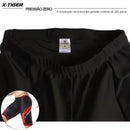 Bermuda de Ciclismo X-Tiger com Almofada de Gel Modelo Apexion™ Preto
