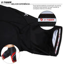 Bermuda de Ciclismo X-Tiger com Almofada de Gel Modelo Apexion™ Preto