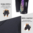 Bermuda e Bretelle de Ciclismo Feminino X-Tiger com Forro Respirável Modelo Aura™