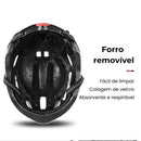 Capacete de Ciclismo X-Tiger Vermelho e Azul Modelo Raptor™