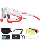 Óculos de Ciclismo 5 Lentes Fotocromático X-Tiger Modelo Phoenix (C01)