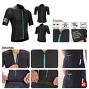 Camiseta de Ciclismo Darevie Poliamida e Elastano