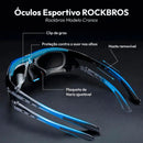 Óculos de Ciclismo 5 Lentes Polarizado Rockbros - Vision Pro™