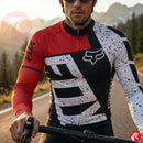 Camisa Ciclismo Masculina Manga Longa Fox