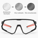 Óculos de Ciclismo Fotocromático e Polarizado Rockbros - Modelo AeroX
