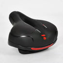 Selim de Bike Gel Vazado Premium Fita Refletiva MTB