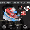 Bermuda de Ciclismo X-Tiger com Almofada de Gel Modelo Ethos™