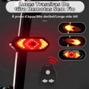 Lanterna Traseira para Bicicleta com Seta LED