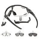 Óculos de Ciclismo 5 Lentes Fotocromático X-Tiger Modelo Phoenix (C01)