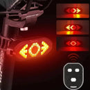 Lanterna Traseira para Bicicleta com Seta LED
