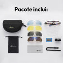 Óculos de Ciclismo 5 Lentes Polarizado Rockbros - Vision Pro™