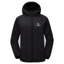 Jaqueta Masculina Corta Vento X-Tiger Modelo WindPro™ - Preto/Branco/Cinza