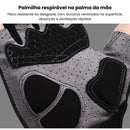 Luva de Ciclismo X-Tiger GripPro com Proteção de Impacto - Preto e Rosa