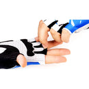 Luva de Ciclismo X-Tiger GripPro com Proteção de Impacto - Branco e Vermelho
