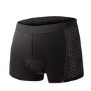 Shorts X-Tiger com Almofada de Gel Active Preto