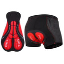 Shorts X-Tiger com Almofada de Gel Active Preto