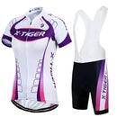 Conjunto de Ciclismo Feminino X-Tiger BellaRide™ – Camisa com Bretelle ou Bermuda