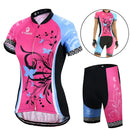 Conjunto de Ciclismo Feminino X-Tiger BellaRide™ – Camisa com Bretelle ou Bermuda