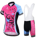 Conjunto de Ciclismo Feminino X-Tiger BellaRide™ – Camisa com Bretelle ou Bermuda